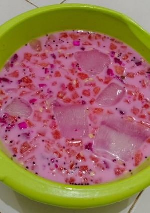 Foto resep Es Buah Jelly