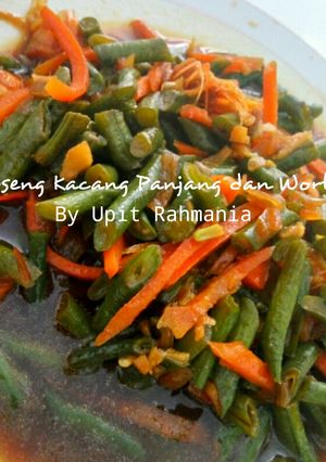 Foto resep Oseng Kacang Panjang dan Wortel