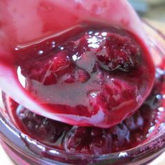 A picture of Blackberry Strawberry Compote.