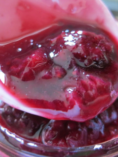 A picture of Blackberry Strawberry Compote.