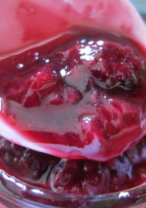 A picture of Blackberry Strawberry Compote.