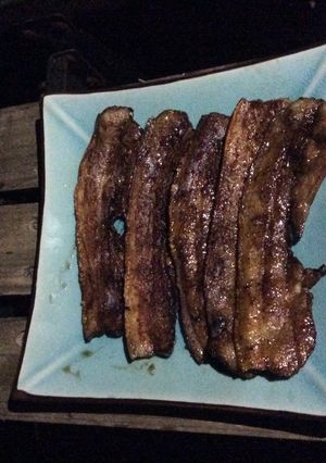 Une photo de Ventrèche grillées marinade japonaise