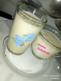 A picture of Banana Milk Shake.