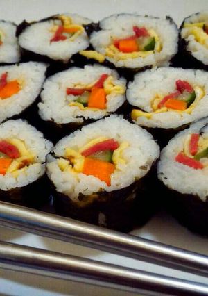 Foto resep Kimbab mini