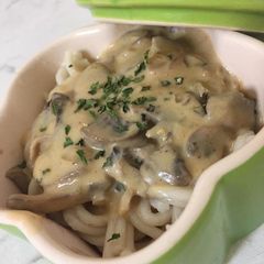 A picture of Creamy Mushroom Sauce.