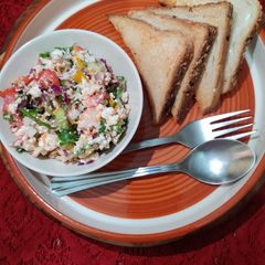A picture of Cottage Cheese Salad.