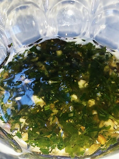 Una foto de Salsa pesto