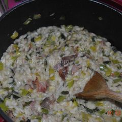 A picture of Leek & Bacon Risotto.