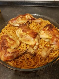 صورة لوصفة معكرونة على الطريقة اللبية 😋