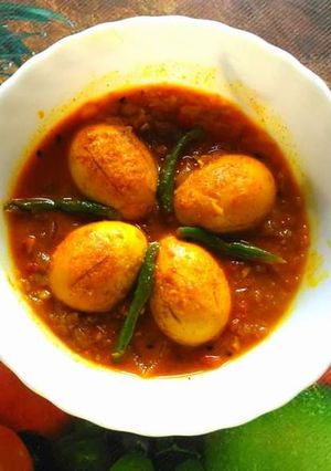 A picture of Egg rezala.