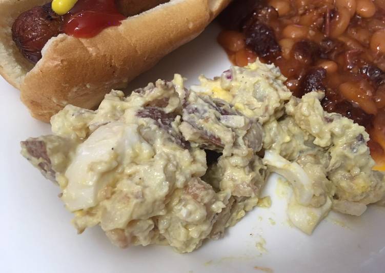 Simple Way to Prepare Any-night-of-the-week Smoked potato salad