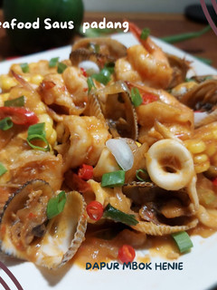 Foto resep Seafood Saus Padang