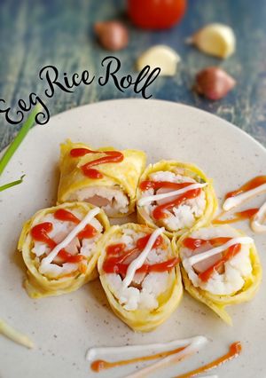 Foto resep 34. Telur Nasi Gulung
