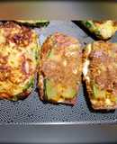 Sándwich de calabacín