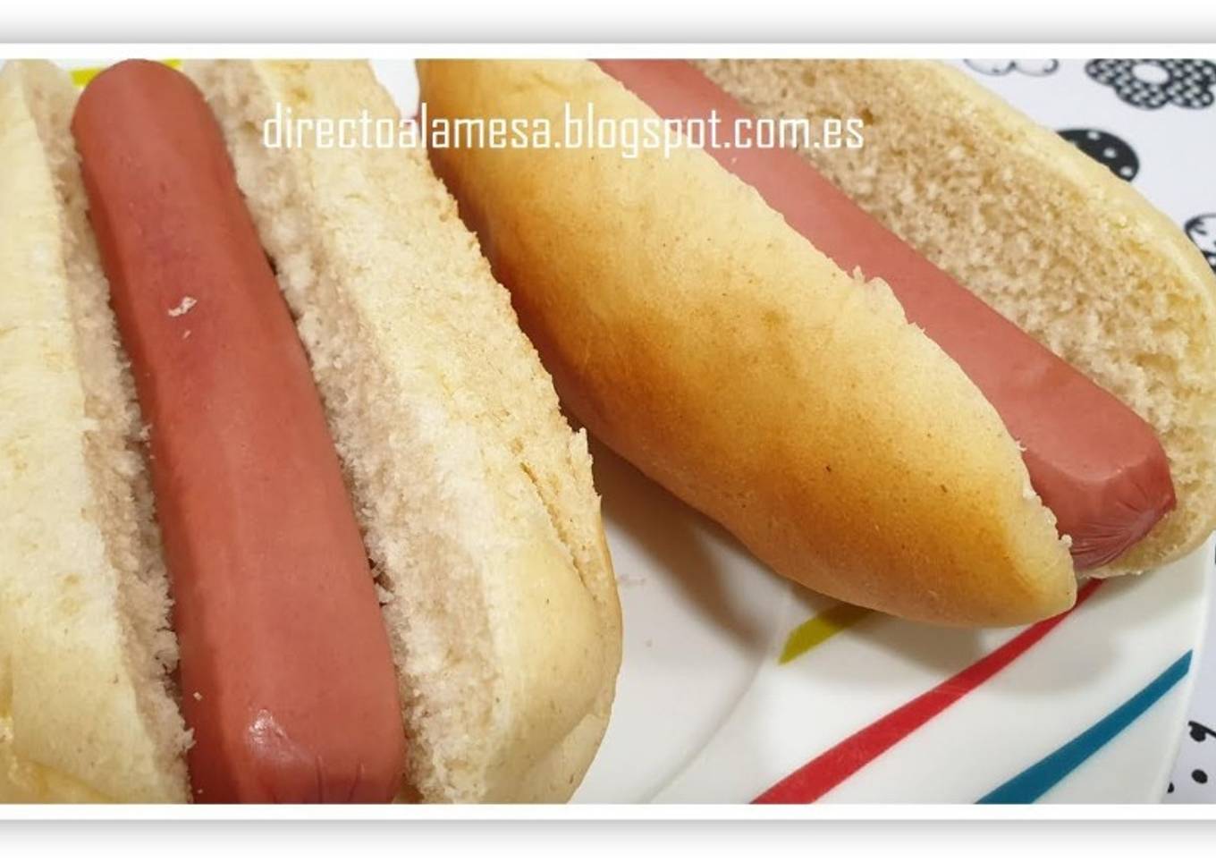 Pan de perritos calientes