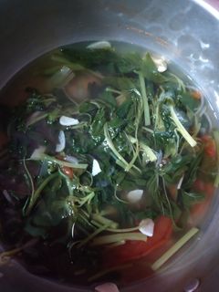 Foto resep Bayam sayur bening