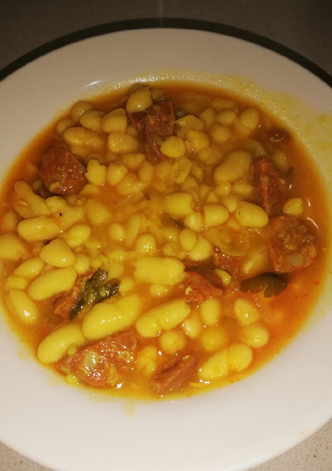 Una foto de Habichuelas a mi manera