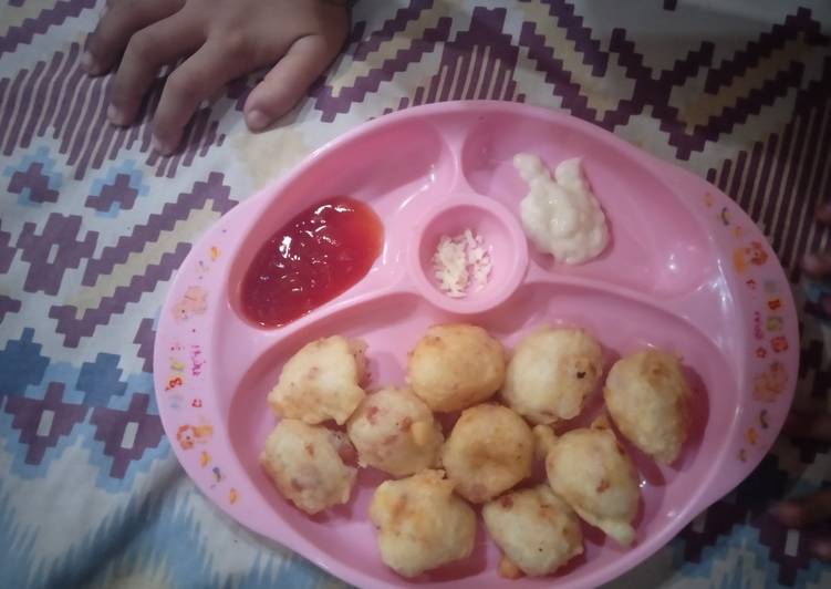Resep Bekal Kakak : Nugget Nasi / Finger Food / Anti GTM Bikin Manjain Lidah