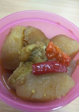 Foto resep Semur tahu kentang