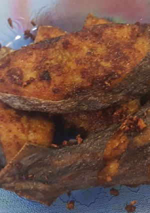 Foto resep Ikan tenggiri goreng kunyit