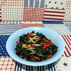 A picture of Oseng Daun Singkong.