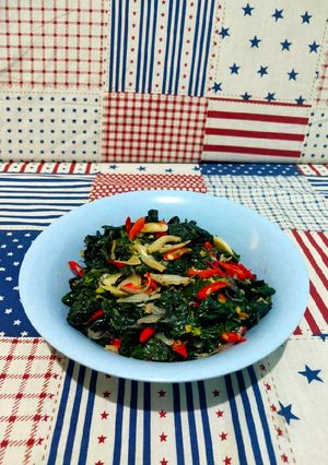 Foto resep Oseng Daun Singkong