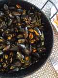 Moule sauce poulette