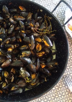 Une photo de Moule sauce poulette