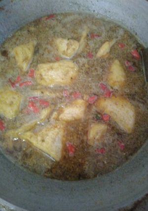 Foto resep Semur tahu Made by me