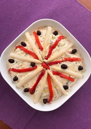 Una foto de Ensaladilla rusa congelada