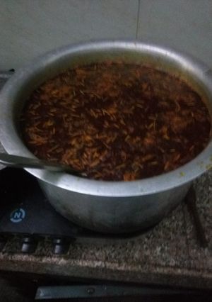 A picture of Aloo sbji.