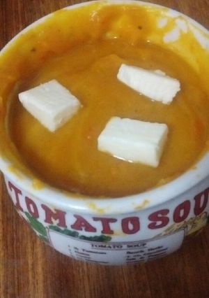 Una foto de Sopa crema de calabaza