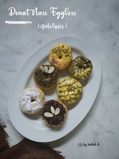 Foto resep Donat Nasi Eggless Metode Autolysis
