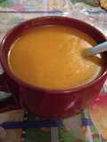 Sopa crema de zapallo