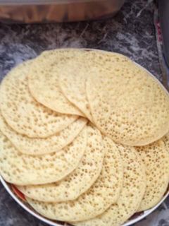 صورة لوصفة بغرير سميدة ناجح 100/100