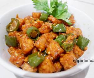 Siap Saji Orek Tempe Cabe Ijo Sedap Nikmat Siap Saji Orek Tempe Cabe Ijo Sedap Nikmat