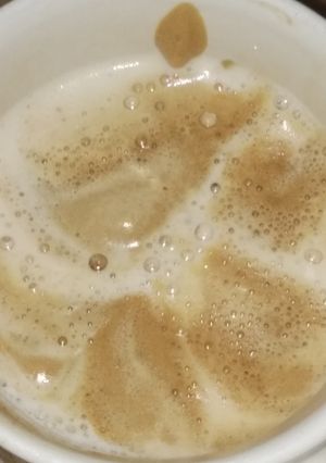 A picture of Homemade cuppucino.