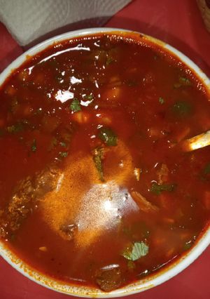 Una foto de Birria de res