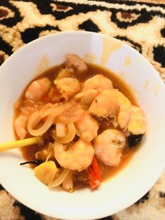 Foto resep Udang Saus Padang