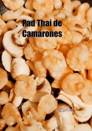 Una foto de Pad Thai de Camarones