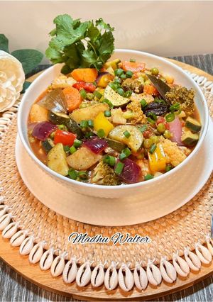 A picture of Mixed Vegetable Stew.