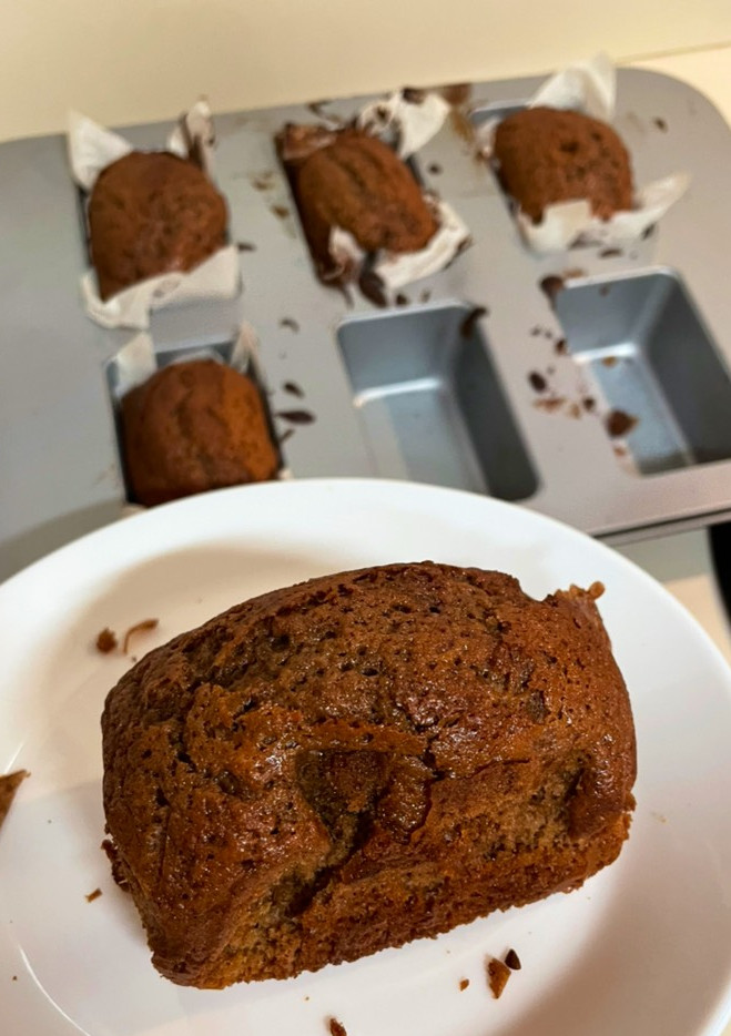 Una foto de Bizcocho esponjoso con ColaCao