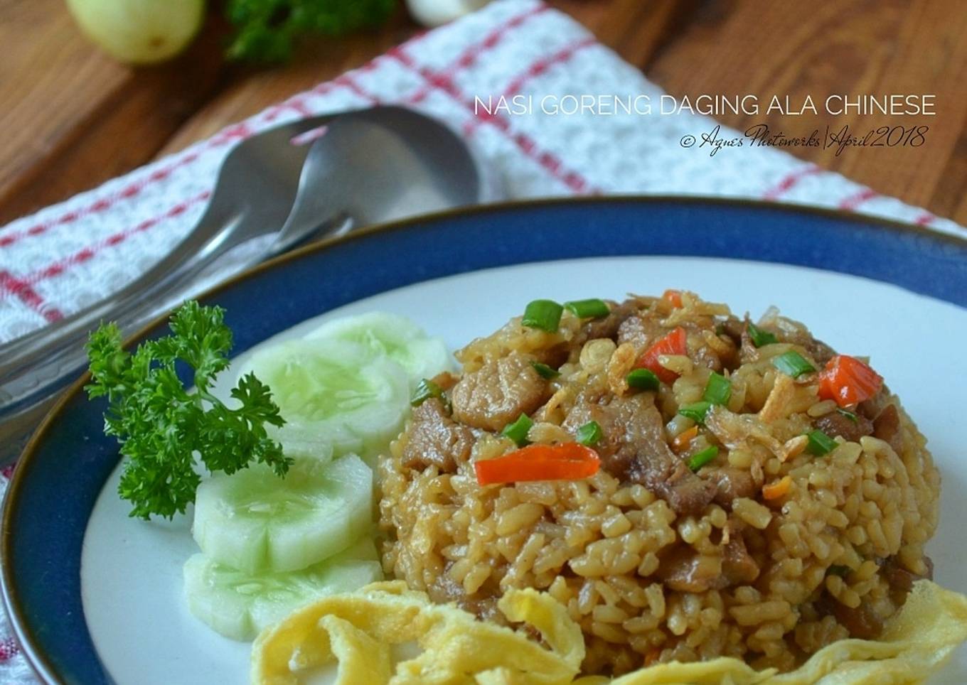 Nasi Goreng daging ala Chinese food