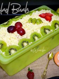 Foto resep Salad Buah Premium (Mayonaise, SKM, yogurt, susu)