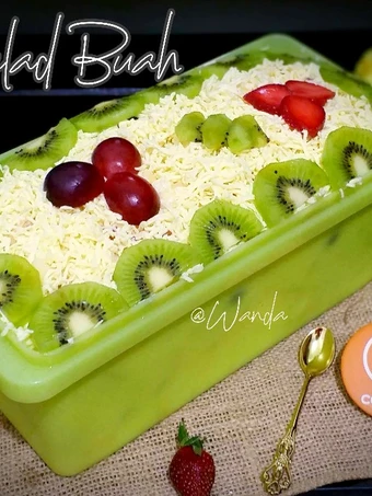 Langkah Gampang Menyiapkan Resep Salad Buah Premium (Mayonaise, SKM, yogurt, susu) yang Bikin Ngiler Anti Ribet, Mantap Sekali