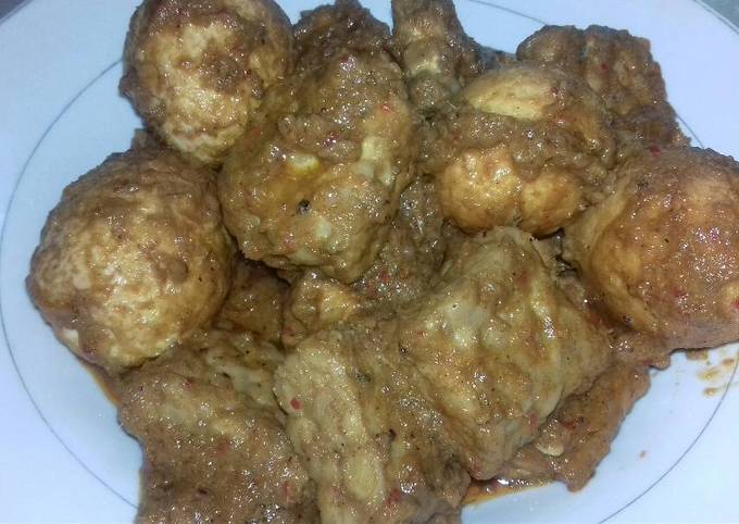 Rendang 3T (tahu,tempe,telor)