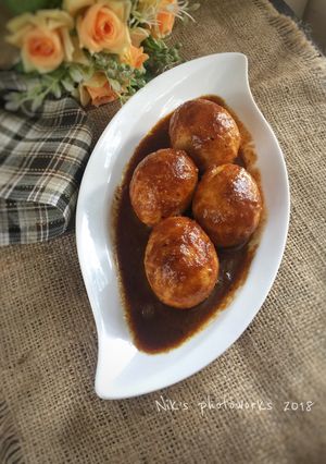 Foto resep Telor bumbu Petis