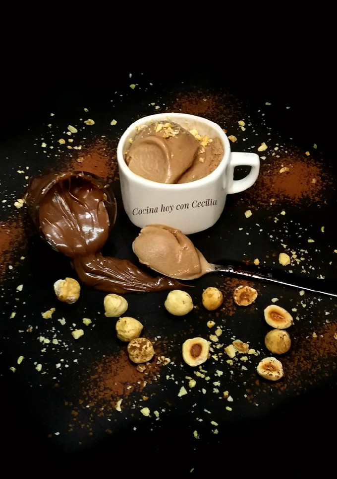 Una foto de Helado de Nutella "Nico" con robot de cocina M.C.PLUS o similar
