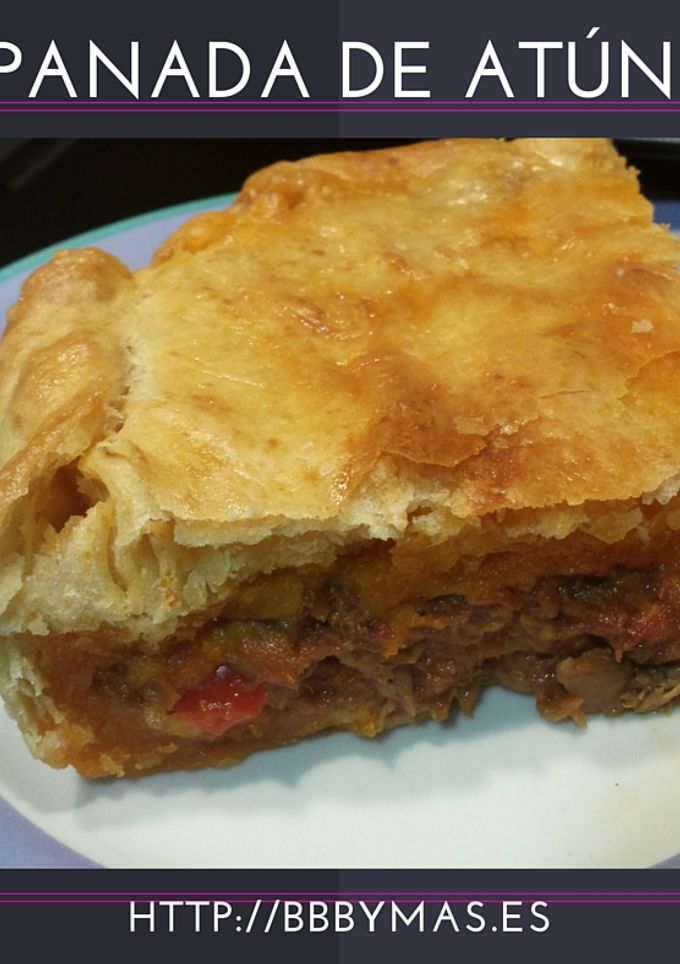 Una foto de Empanada de atún fácil paso a paso