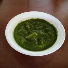 Palak Paneer A picture of Palak Paneer.